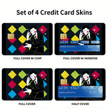 Load image into Gallery viewer, Anime Mob Psycho 100  Credit Card Skins (4-in-1 Pack)

