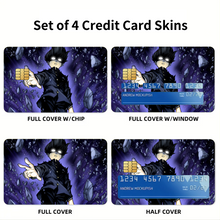 Load image into Gallery viewer, Anime Mob Psycho 100  Credit Card Skins (4-in-1 Pack)
