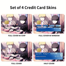 Load image into Gallery viewer, Anime Mob Psycho 100  Credit Card Skins (4-in-1 Pack)
