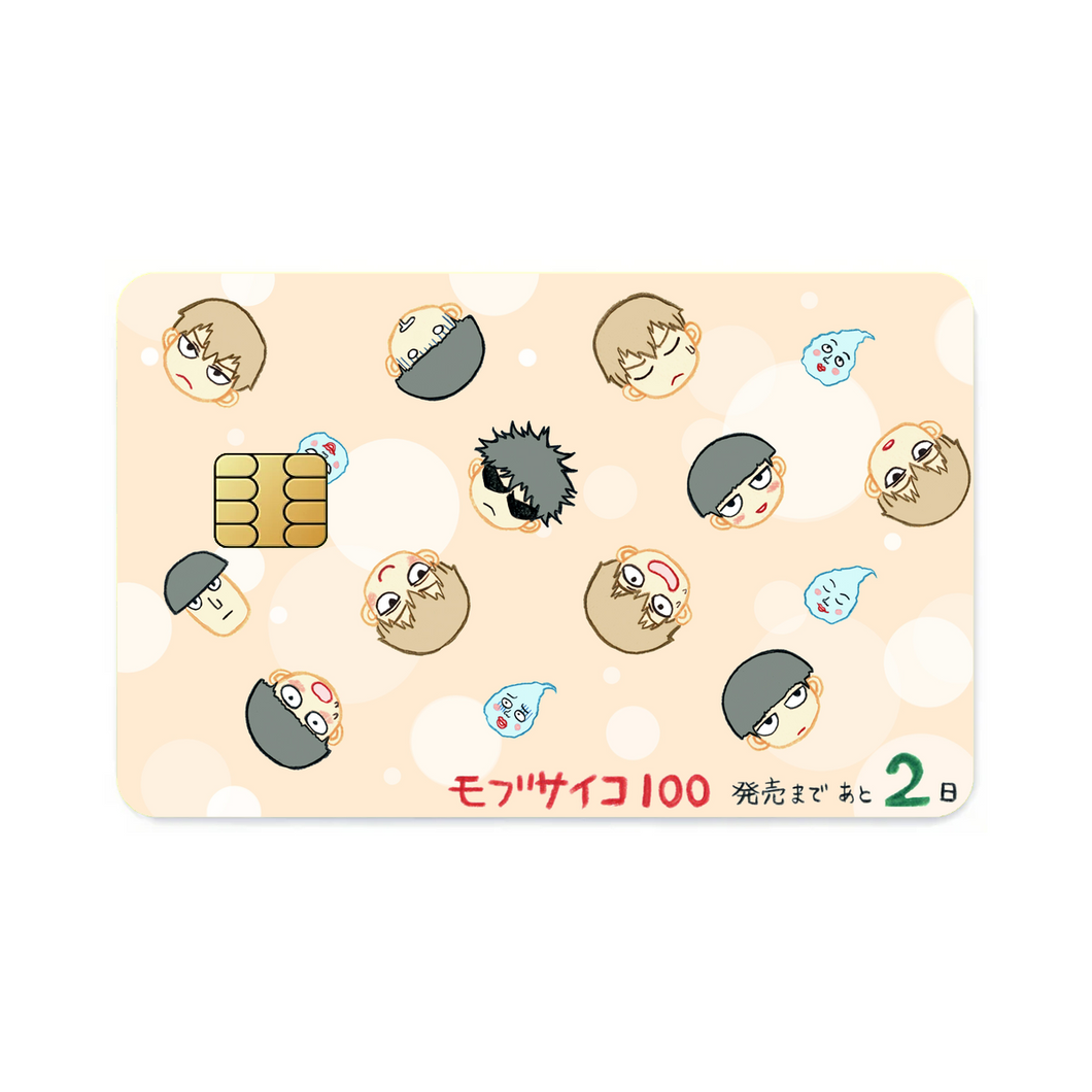 Anime Mob Psycho 100  Credit Card Skins (4-in-1 Pack)