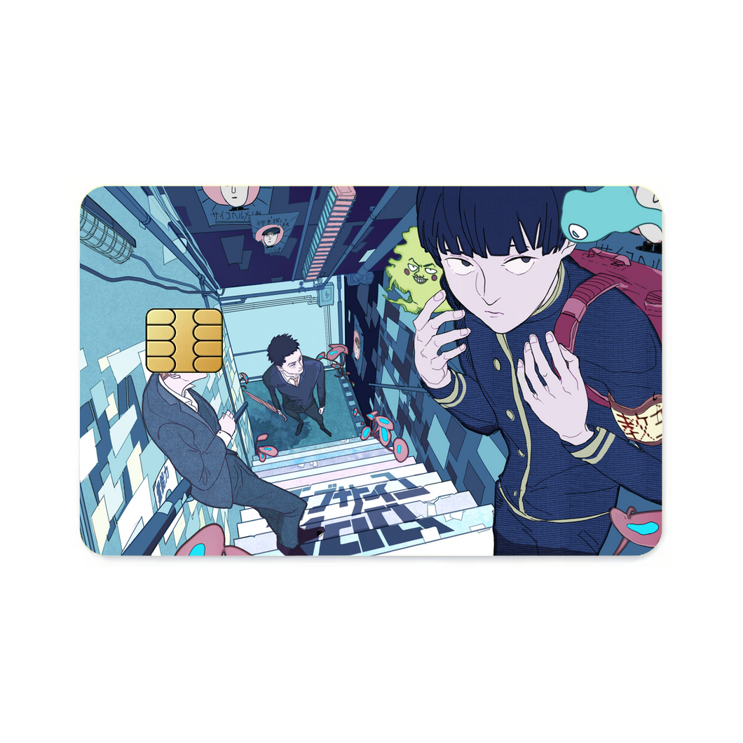 Anime Mob Psycho 100 Credit Card Skins (4-in-1 Pack)