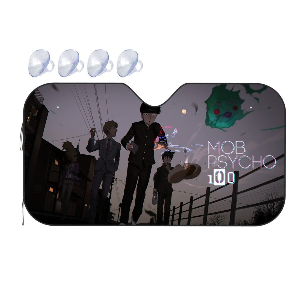 Anime Mob Psycho 100r Car Sunshade