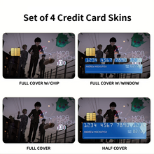 Load image into Gallery viewer, Anime Mob Psycho 100r Credit Card Skins (4-in-1 Pack)
