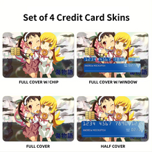 Load image into Gallery viewer, Anime Monogatari (Series) Credit Card Skins (4-in-1 Pack)
