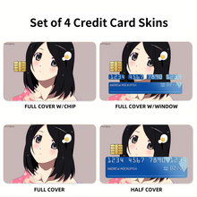 Load image into Gallery viewer, Anime Monogatari (Series)  Credit Card Skins (4-in-1 Pack)
