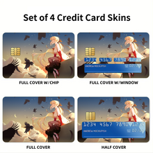 Load image into Gallery viewer, Anime Monogatari (Series)  Credit Card Skins (4-in-1 Pack)
