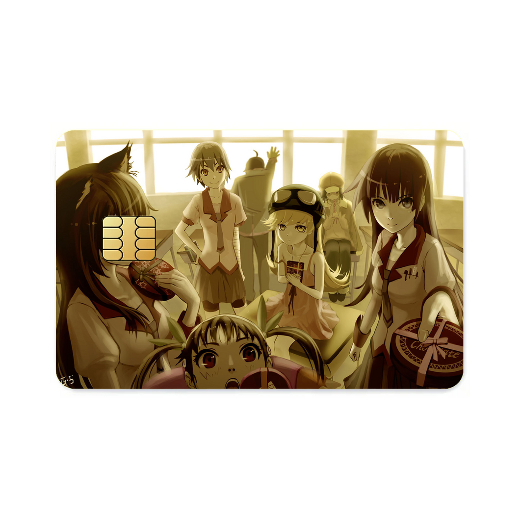 Anime Monogatari (Series) Credit Card Skins (4-in-1 Pack)