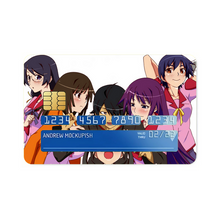 Load image into Gallery viewer, Anime Monogatari (Series) Credit Card Skins (4-in-1 Pack)
