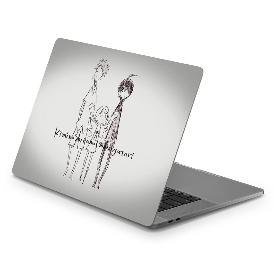 Anime Monogatari (Series) Macbook Skin