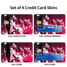 Load image into Gallery viewer, Anime Monogatari (Series)r Credit Card Skins (4-in-1 Pack)
