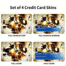 Load image into Gallery viewer, Anime Monogatari (Series)r Credit Card Skins (4-in-1 Pack)
