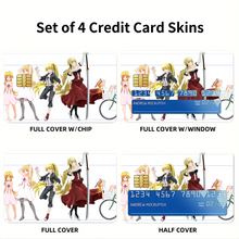 Load image into Gallery viewer, Anime Monogatari (Series)r Credit Card Skins (4-in-1 Pack)
