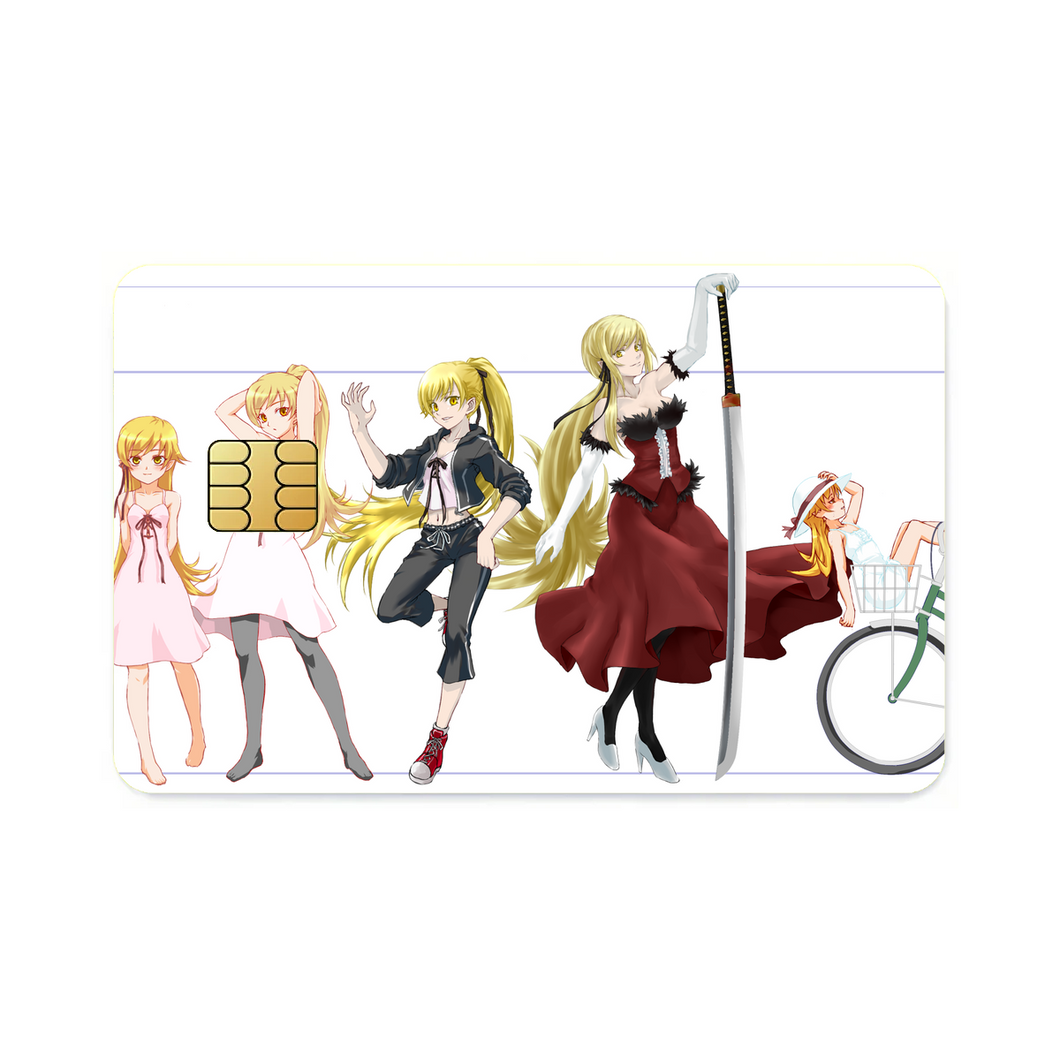 Anime Monogatari (Series)r Credit Card Skins (4-in-1 Pack)