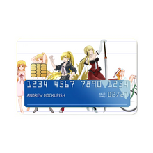 Load image into Gallery viewer, Anime Monogatari (Series)r Credit Card Skins (4-in-1 Pack)
