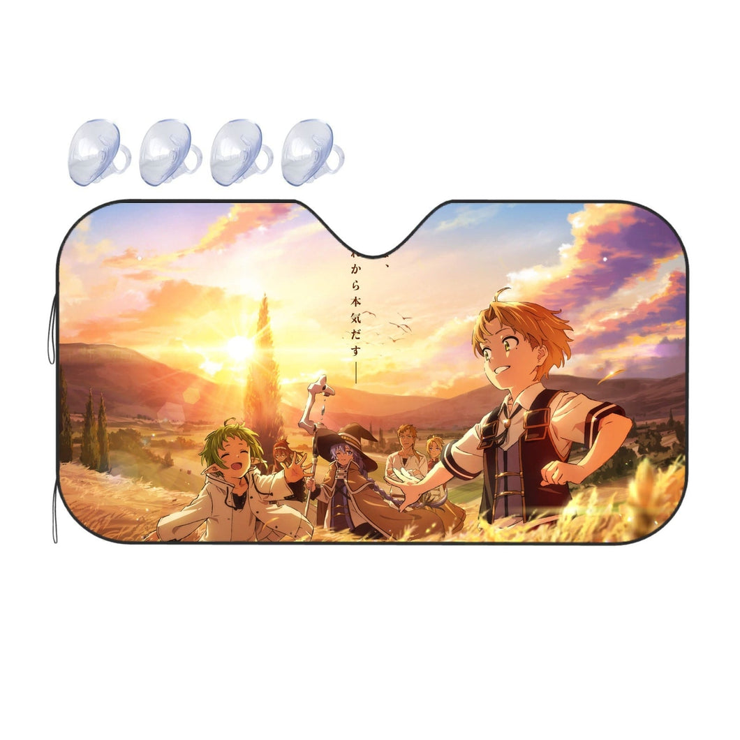 Anime Mushoku Tensei: Jobless Reincarnation Car Sunshade