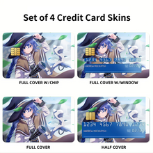 Load image into Gallery viewer, Anime Mushoku Tensei: Jobless Reincarnation  Credit Card Skins (4-in-1 Pack)
