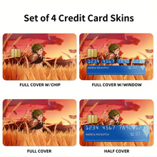 Load image into Gallery viewer, Anime Mushoku Tensei: Jobless Reincarnation  Credit Card Skins (4-in-1 Pack)
