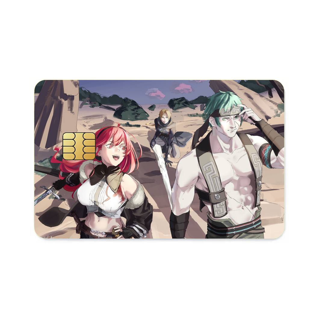 Anime Mushoku Tensei: Jobless Reincarnation  Credit Card Skins (4-in-1 Pack)