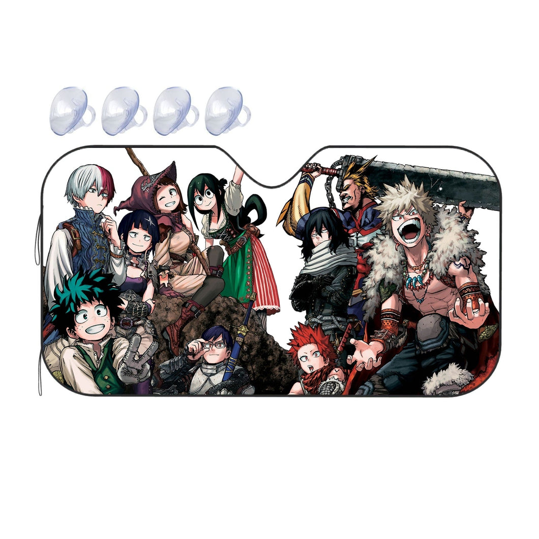 Anime My Hero Academia Car Sunshade