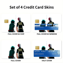 Load image into Gallery viewer, Anime My Hero Academia  Credit Card Skins (4-in-1 Pack)
