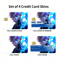Load image into Gallery viewer, Anime My Hero Academia Credit Card Skins (4-in-1 Pack)
