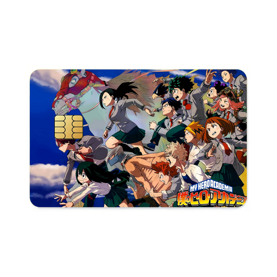 Anime My Hero Academia  Credit Card Skins (4-in-1 Pack)