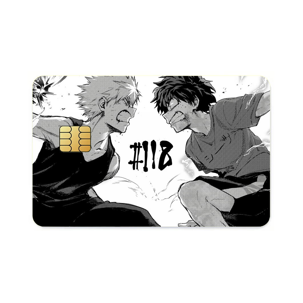 Anime My Hero Academia Credit Card Skins (4-in-1 Pack)
