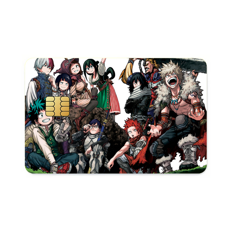 My Hero Academia Credit Card Skins