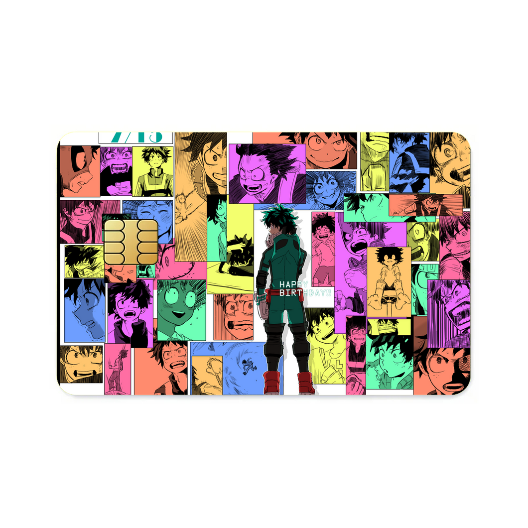Anime My Hero Academia  Credit Card Skins (4-in-1 Pack)