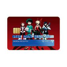 Load image into Gallery viewer, Anime My Hero Academia Credit Card Skins (4-in-1 Pack)
