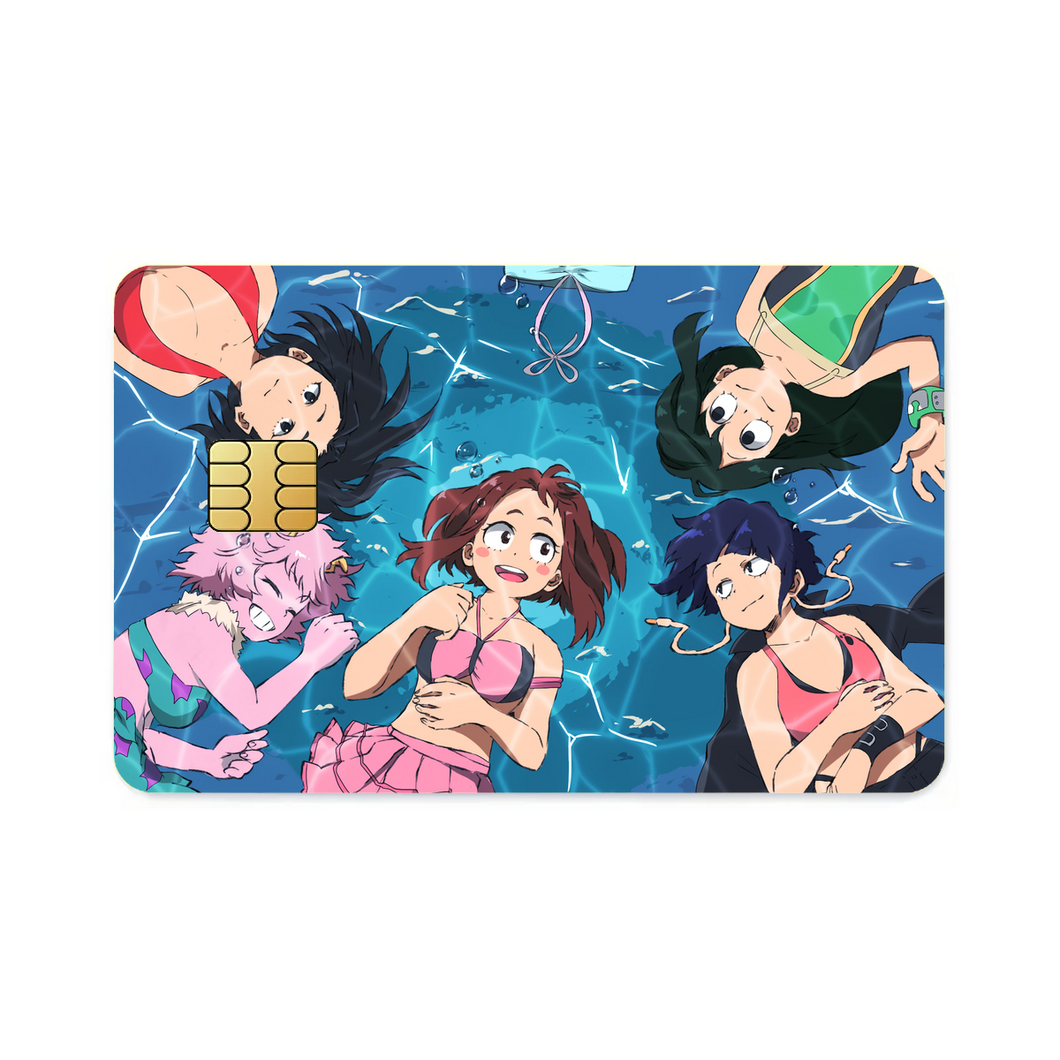 Anime My Hero Academiar Credit Card Skins (4-in-1 Pack)