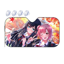 Load image into Gallery viewer, Anime My Teen Romantic Comedy SNAFU Car Sunshade
