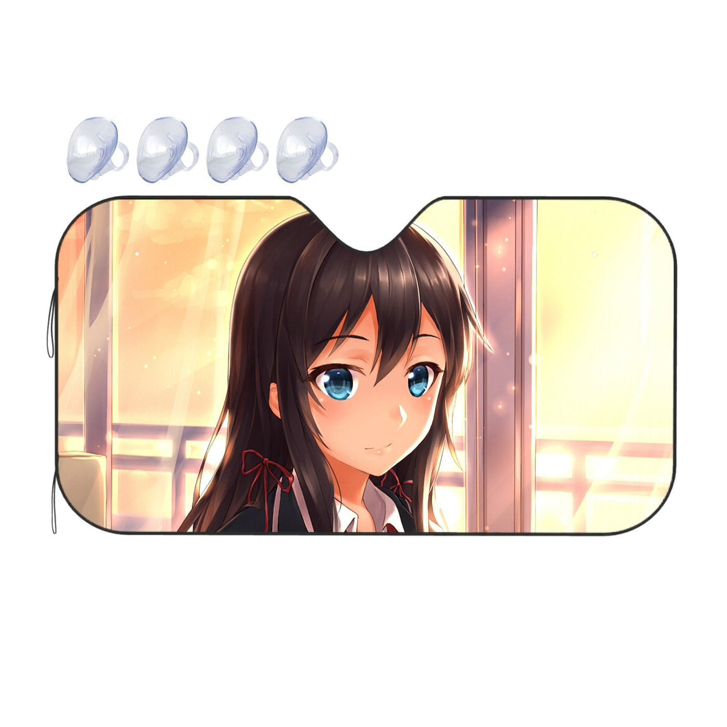 Anime My Teen Romantic Comedy SNAFU Car Sunshade