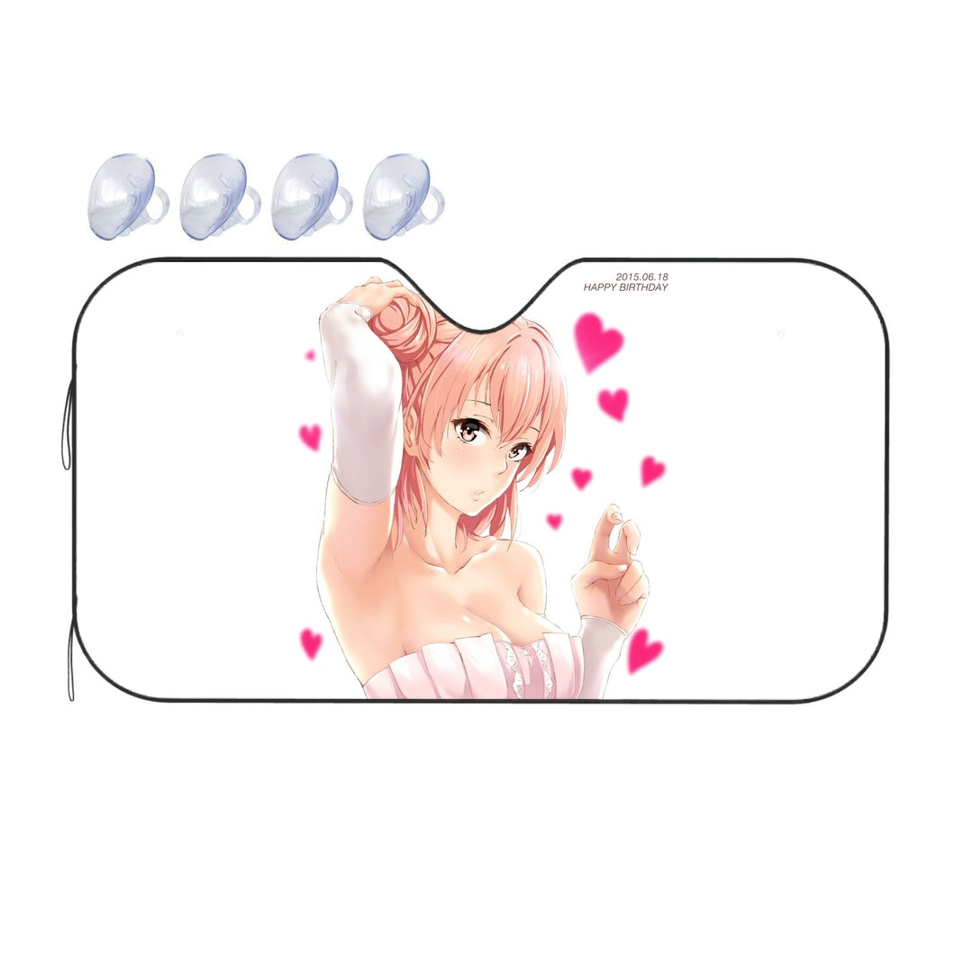 Anime My Teen Romantic Comedy SNAFU Car Sunshade