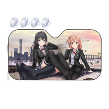 Load image into Gallery viewer, Anime My Teen Romantic Comedy SNAFU  Car Sunshade
