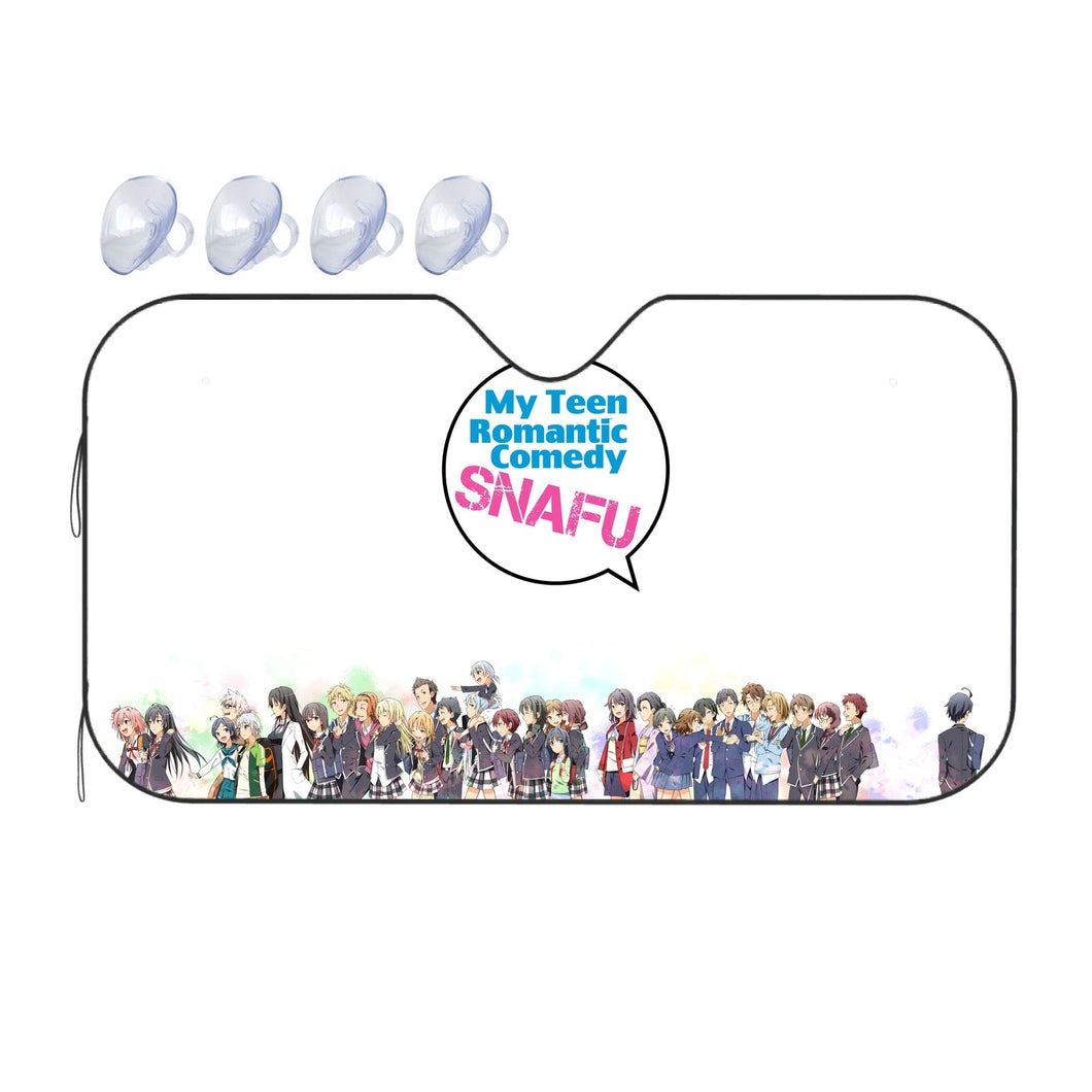 Anime My Teen Romantic Comedy SNAFU  Car Sunshade