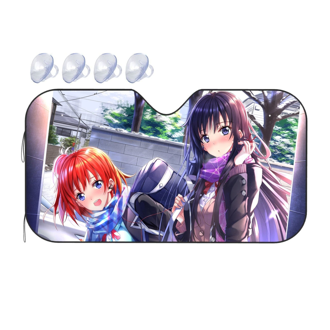Anime My Teen Romantic Comedy SNAFU  Car Sunshade