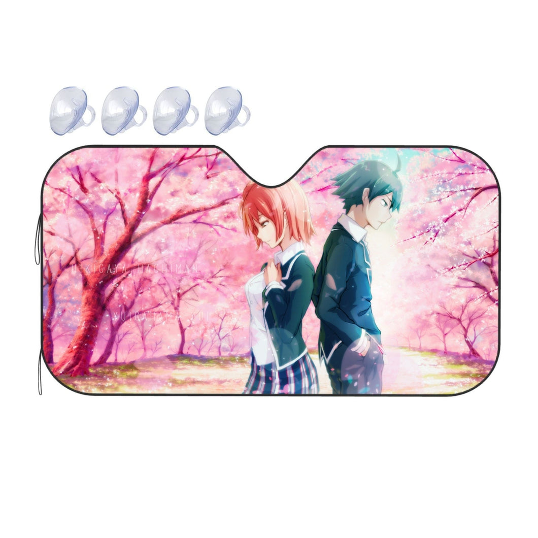 Anime My Teen Romantic Comedy SNAFU  Car Sunshade