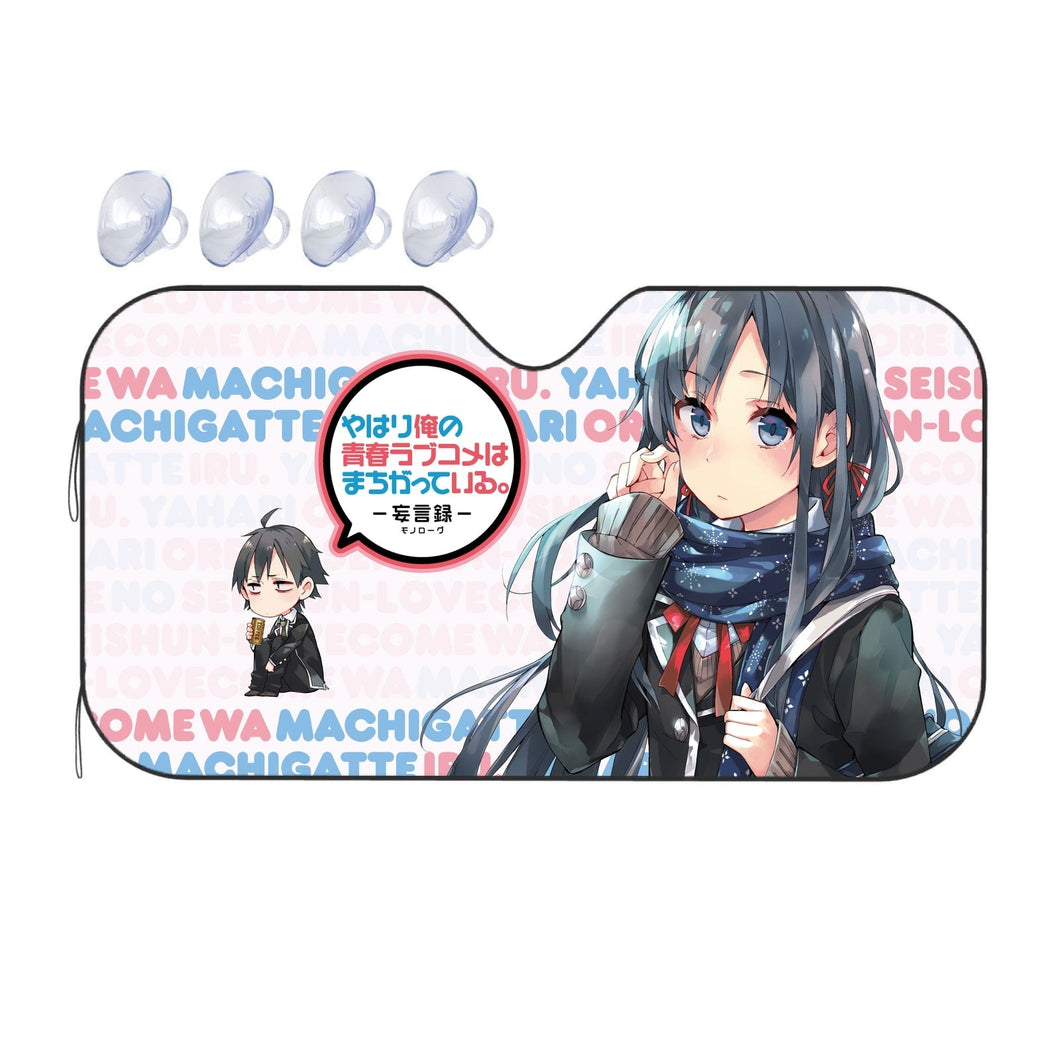 Anime My Teen Romantic Comedy SNAFU  Car Sunshade