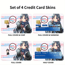 Load image into Gallery viewer, Anime My Teen Romantic Comedy SNAFU  Credit Card Skins (4-in-1 Pack)
