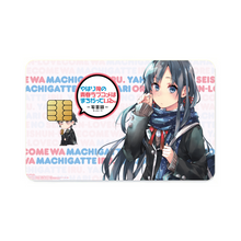 Load image into Gallery viewer, Anime My Teen Romantic Comedy SNAFU  Credit Card Skins (4-in-1 Pack)
