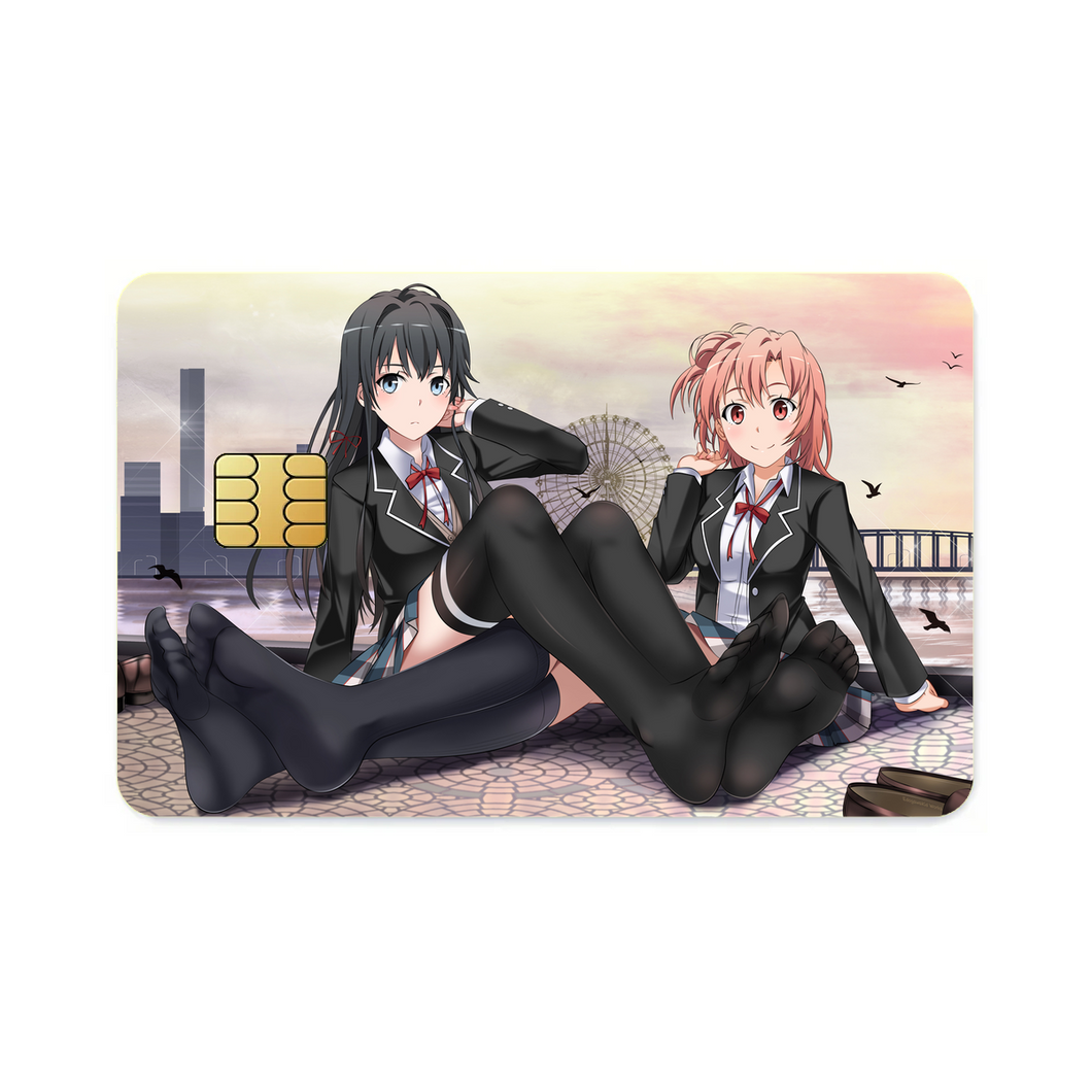 Anime My Teen Romantic Comedy SNAFU  Credit Card Skins (4-in-1 Pack)