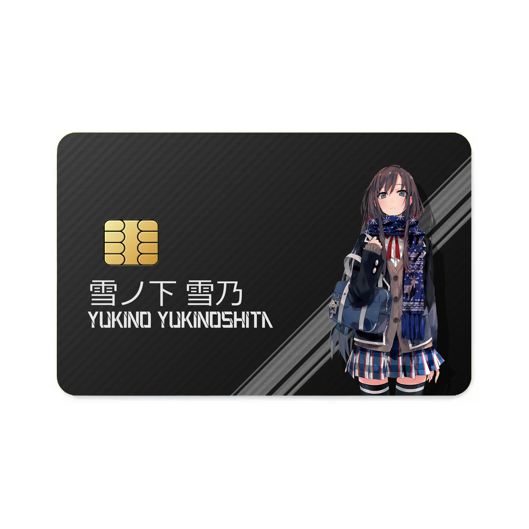 Anime My Teen Romantic Comedy SNAFU  Credit Card Skins (4-in-1 Pack)