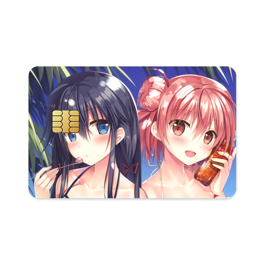 Anime My Teen Romantic Comedy SNAFU Credit Card Skins (4-in-1 Pack)