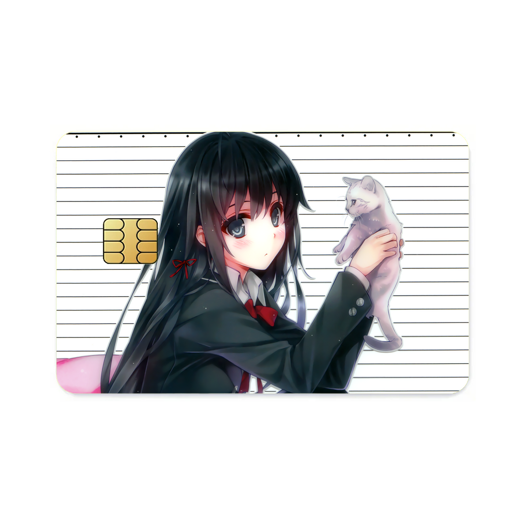 Anime My Teen Romantic Comedy SNAFU Credit Card Skins (4-in-1 Pack)