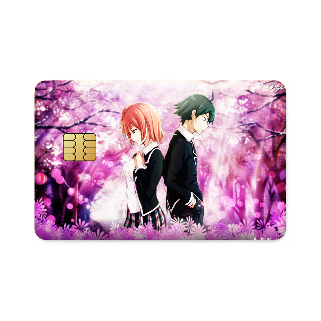 Anime My Teen Romantic Comedy SNAFU Credit Card Skins (4-in-1 Pack)