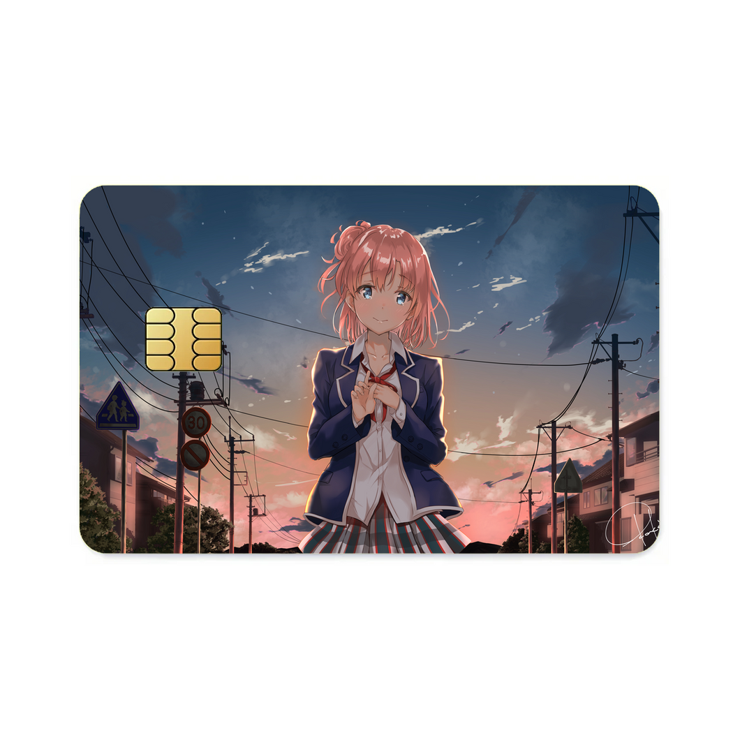Anime My Teen Romantic Comedy SNAFU  Credit Card Skins (4-in-1 Pack)