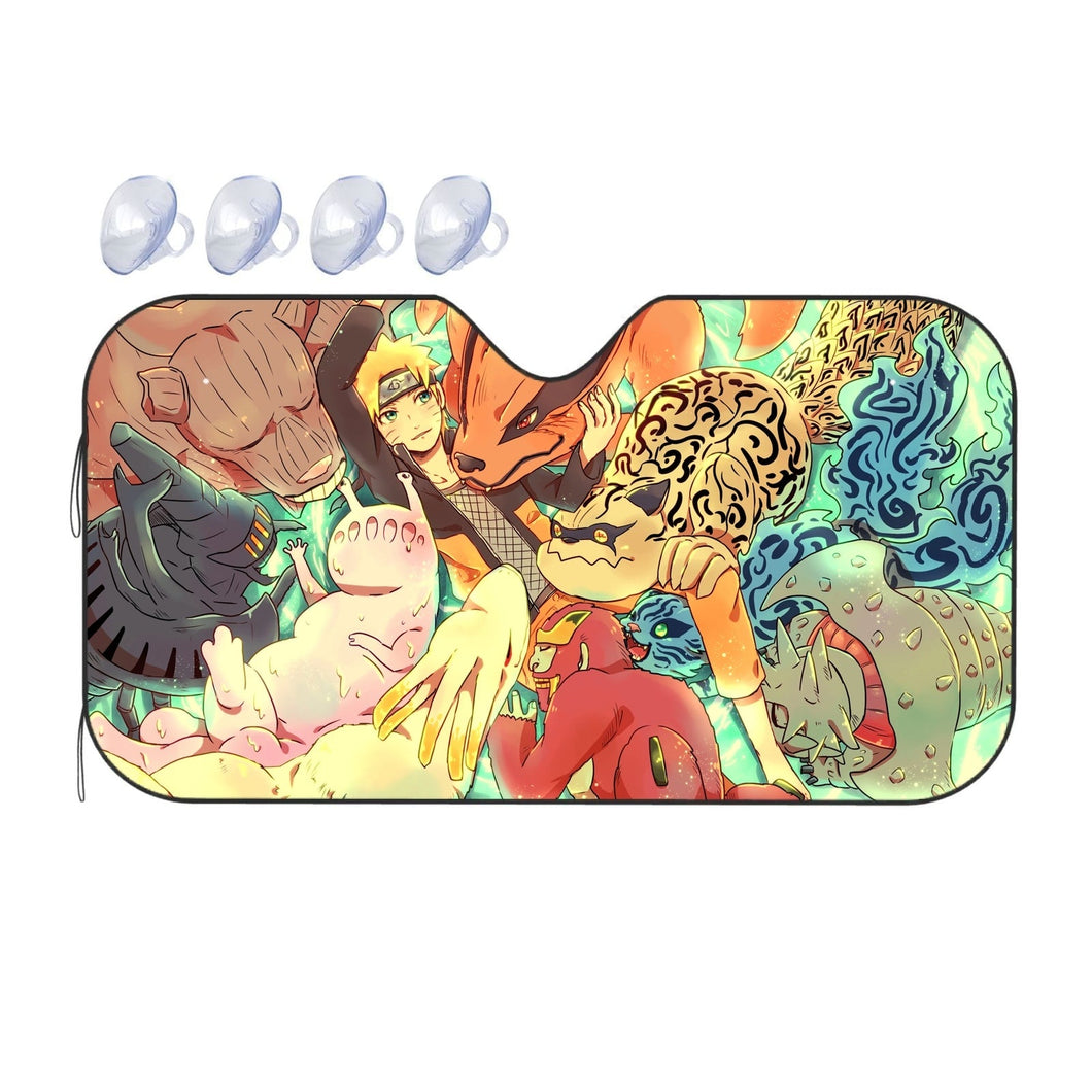 Anime Naruto  Car Sunshade