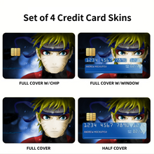 Load image into Gallery viewer, Anime Naruto  Credit Card Skins (4-in-1 Pack)
