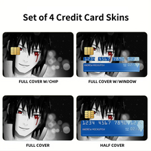 Load image into Gallery viewer, Anime Naruto Credit Card Skins (4-in-1 Pack)
